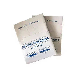 1 4 Housses de siège de toilette pliables