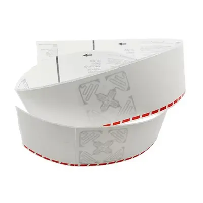 Étiquettes de bagages en papier imprimées