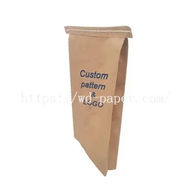 Sac de ciment en papier kraft cousu